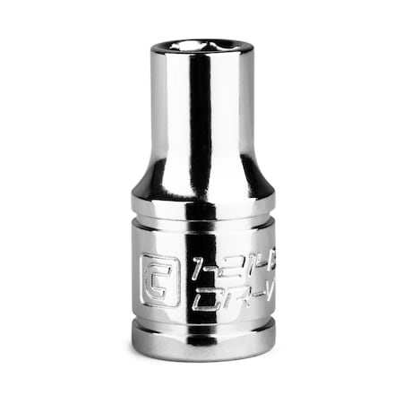 Capri Tools 1/4 in Drive 5.5 mm 6-Point Metric Shallow Socket 1-2143